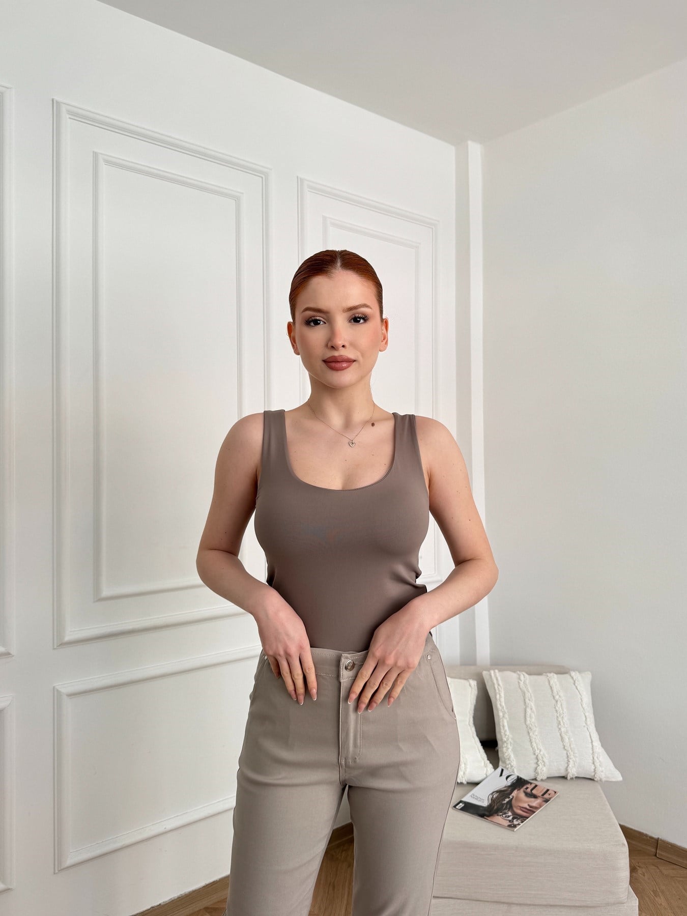 Bisiklet Yaka Basic Atlet Taş