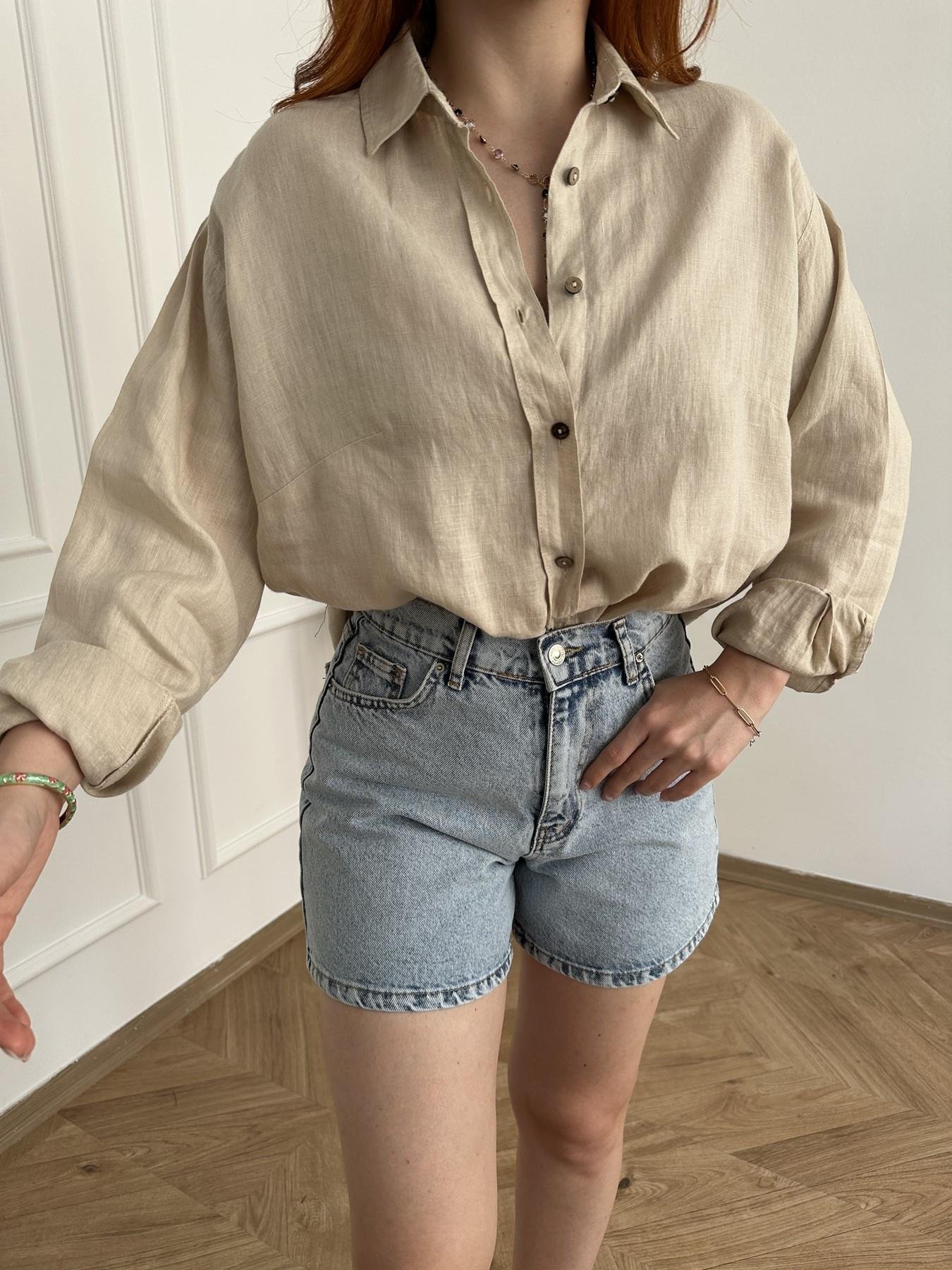 Cepsiz Keten Gömlek Taş