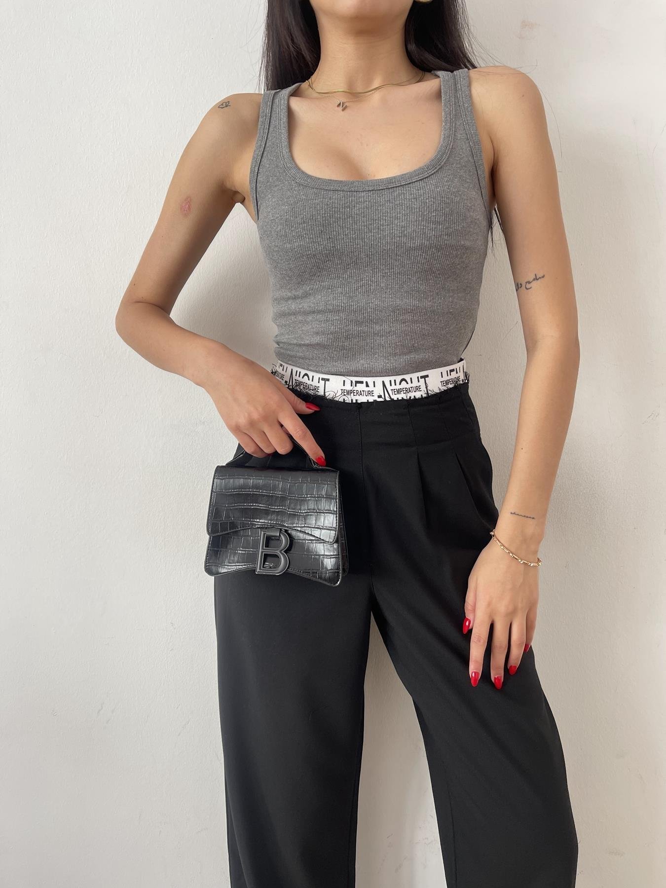 Fitilli Atlet ANTRASİT MELANJ