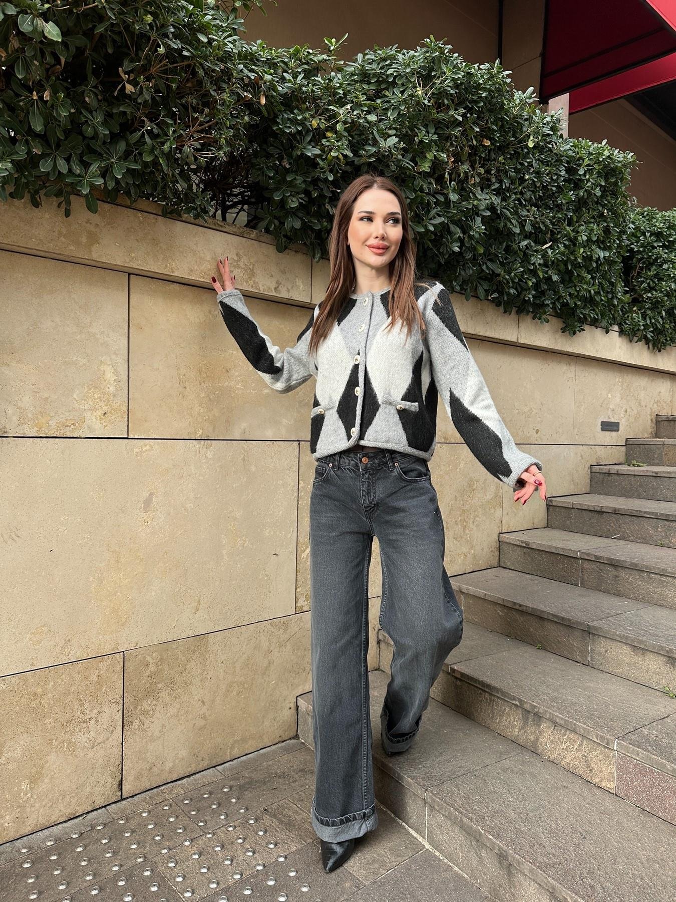 Geniş Kesim Pantolon SİYAH