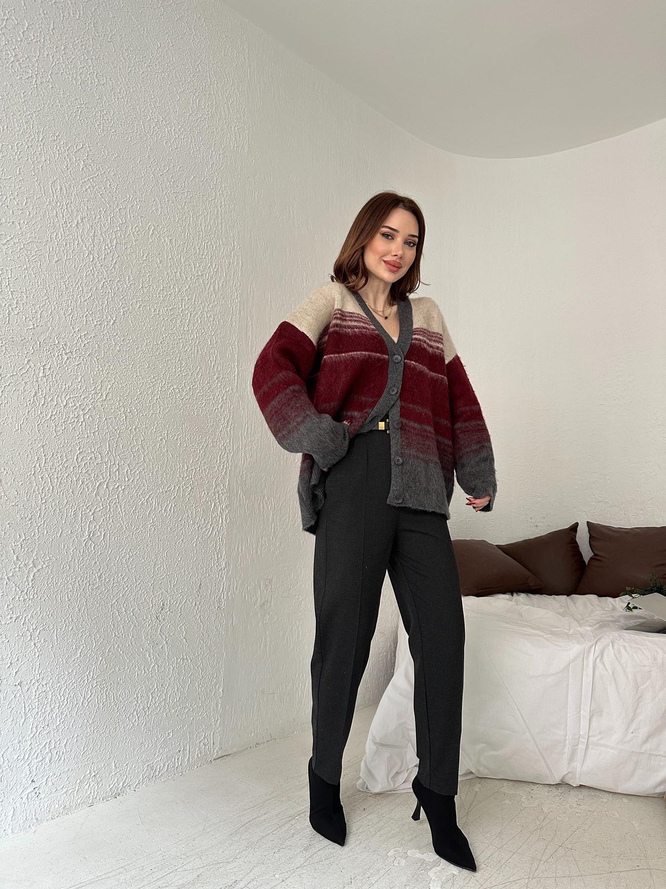 Kemerli Yüksel Bel Pantolon ANTRASİT