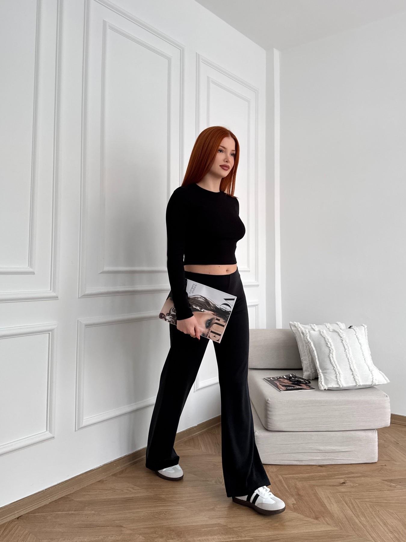 Modal Bol Pantolon Siyah