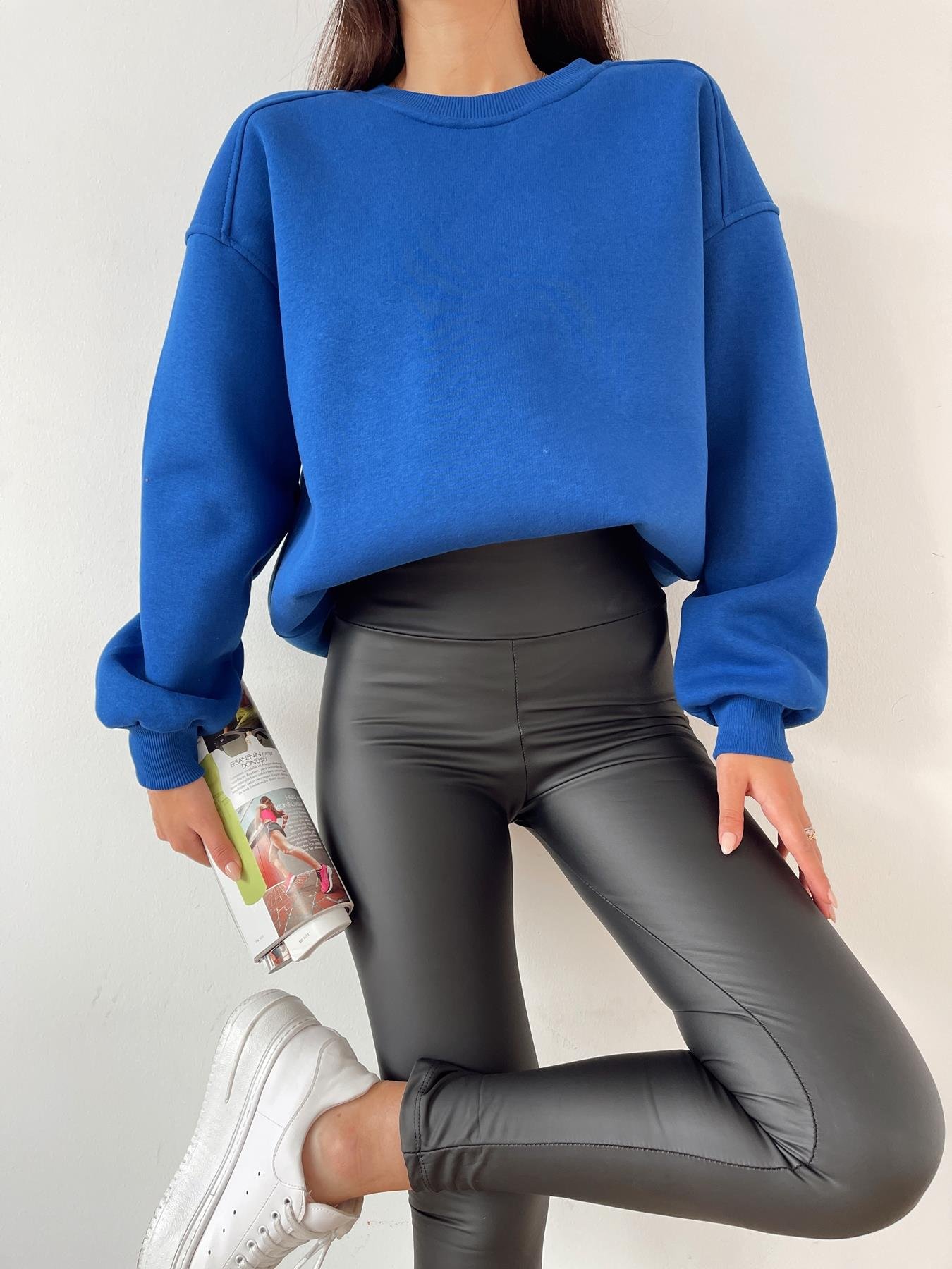 Omuzu Robalı Sweatshirt SAKS