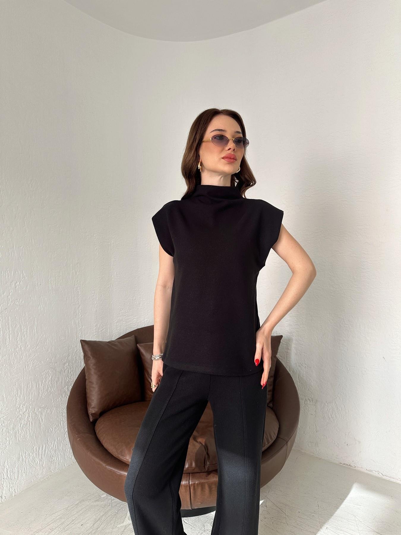 Örme Süveter SİYAH