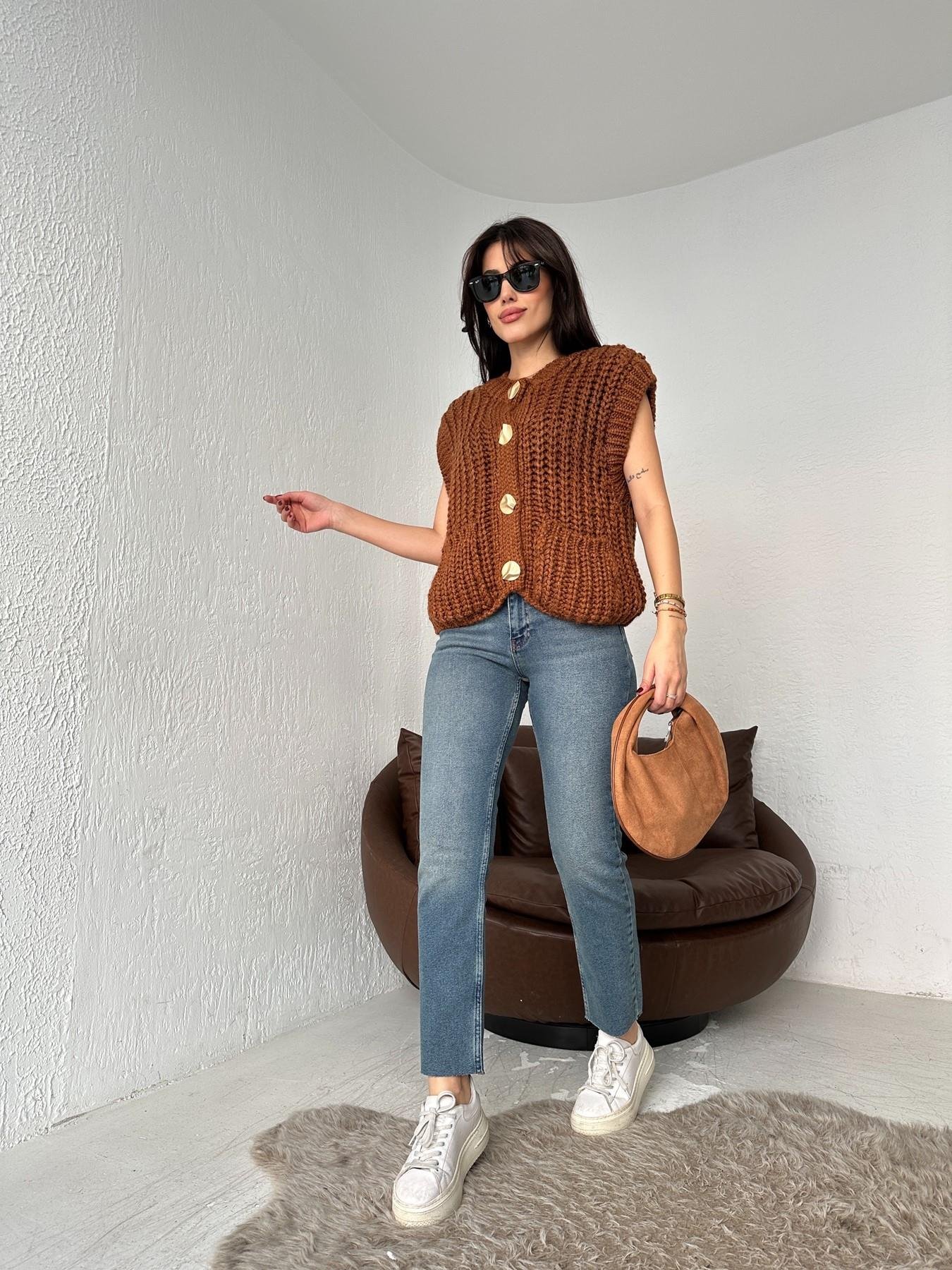 Paçası Dikişsiz Mom Fit Jean 62 TİNT