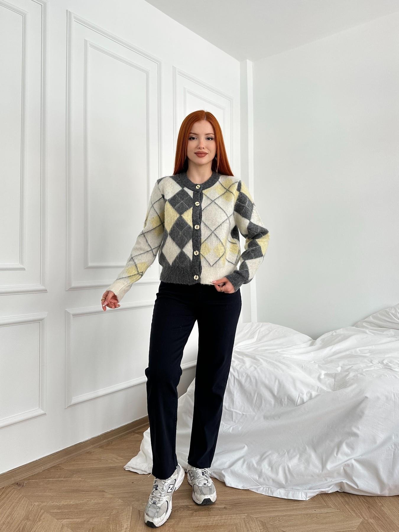 Paçası Dikişsiz Mom Pantolon 73 lacivert