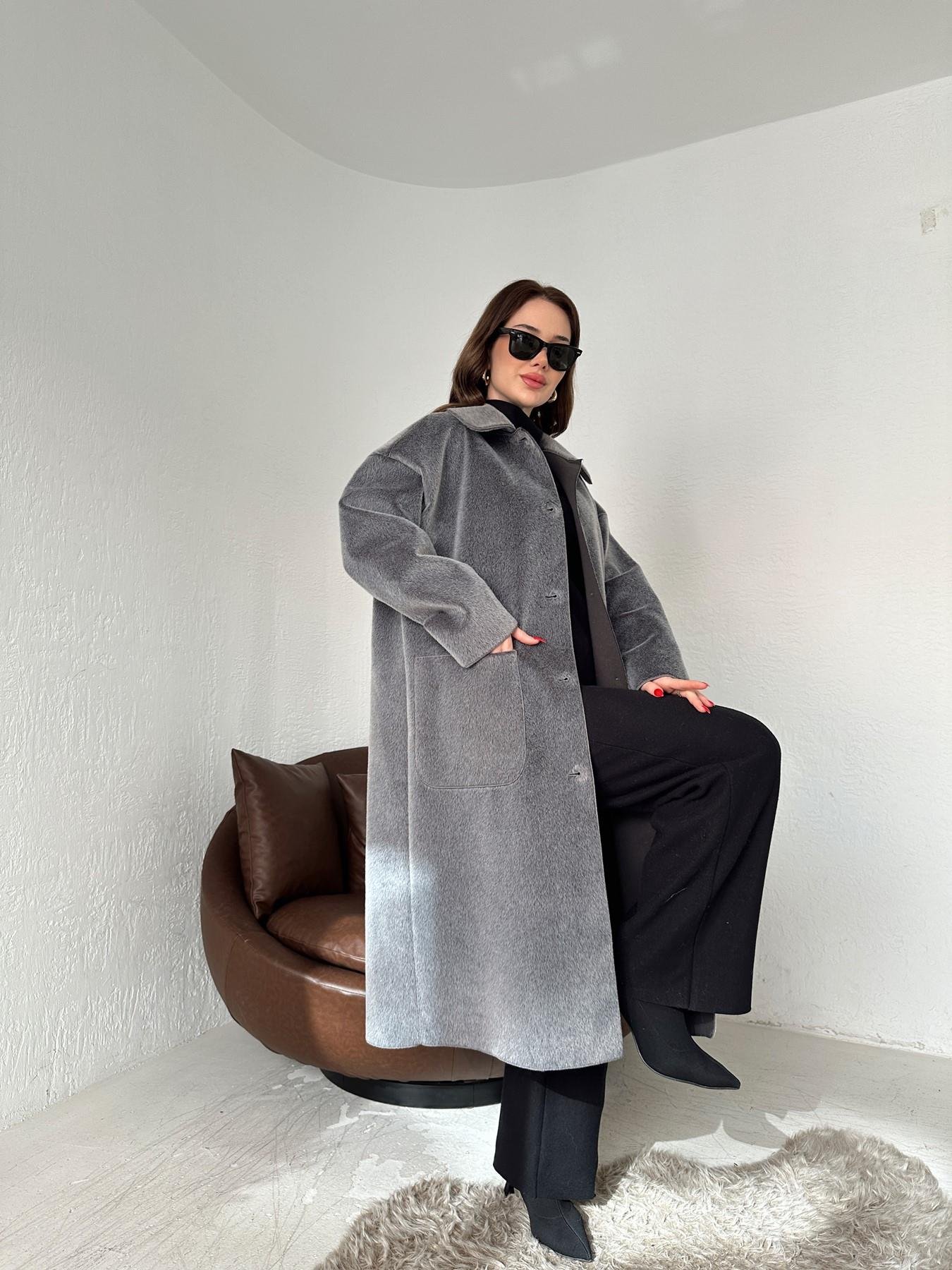 Torba Cepli Uzun Ceket ANTRASİT