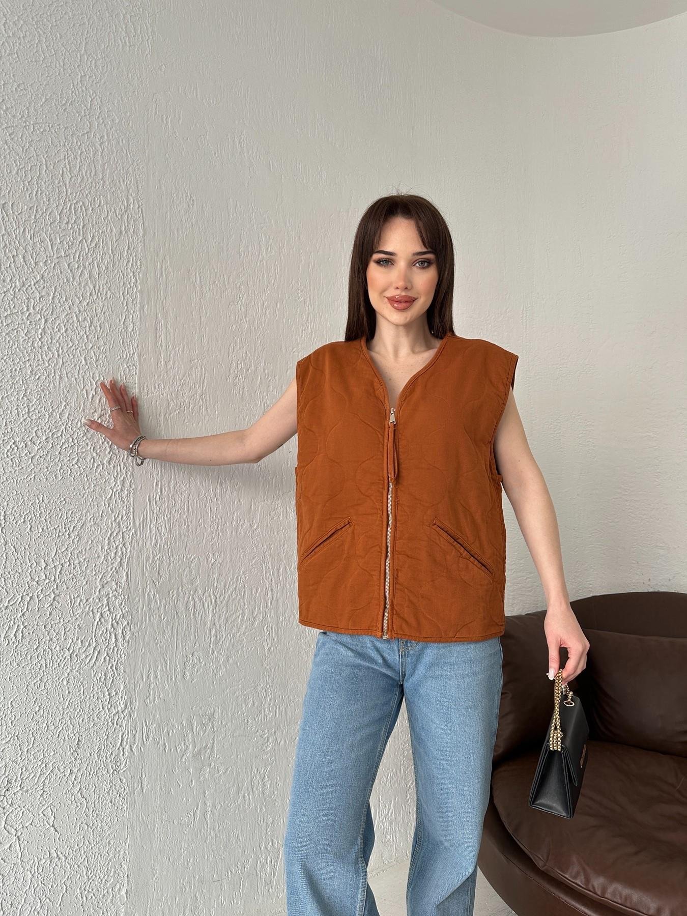 V Yaka Kapitone Yelek TABA