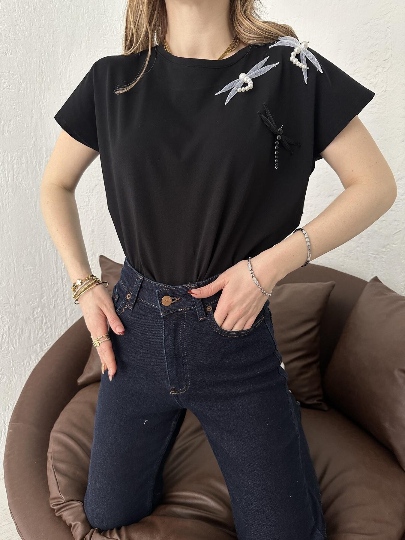 Yusufcuk Deyat Tişört Siyah