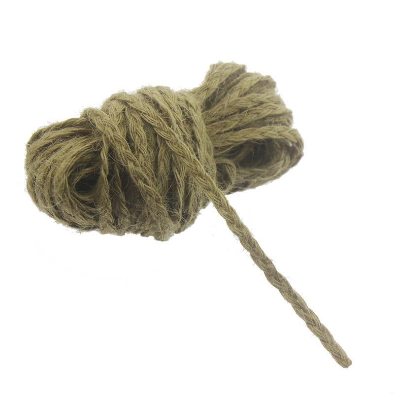 0,5cm X 10metre Örgü Hasır Jüt Kurdela İp