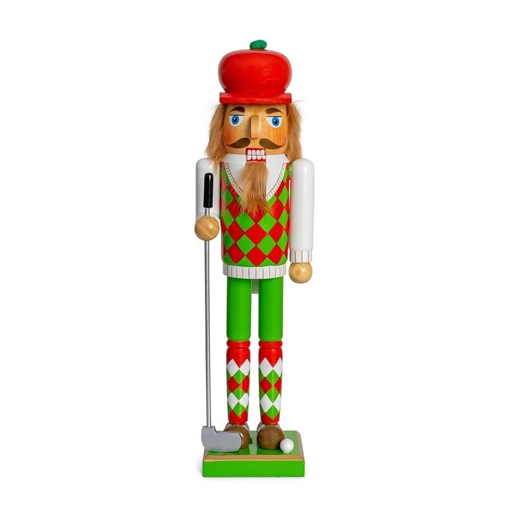 1 Adet 38cm Golf Ahşap  Kurşun Asker