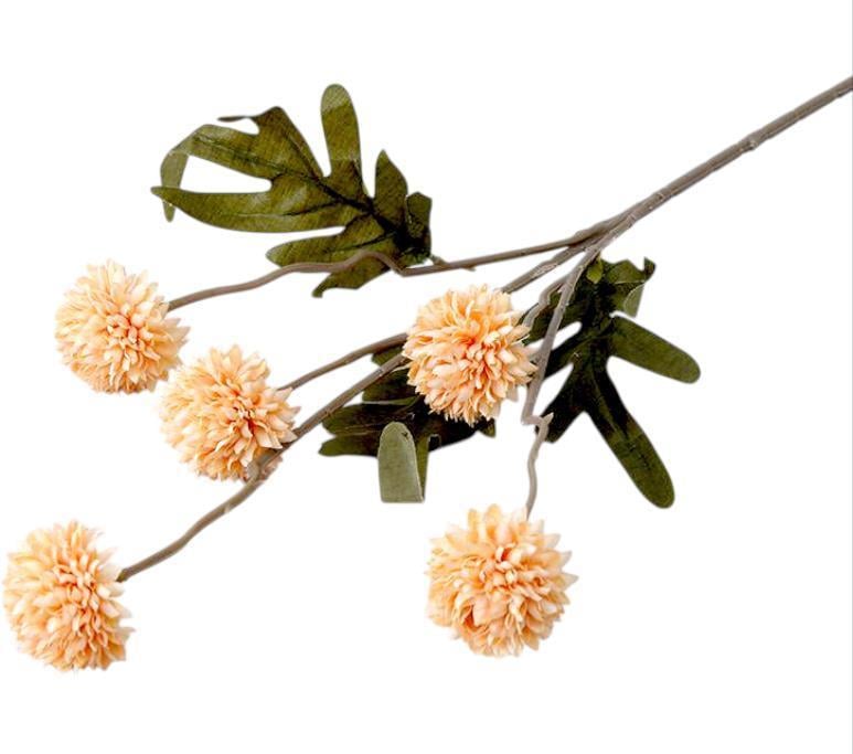 1 Dal Yapay Kasımpatı Çiçeği 5 Kafalı