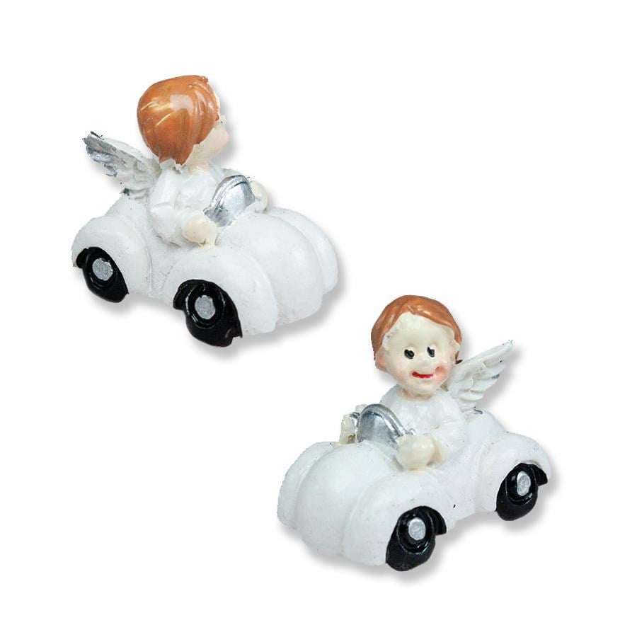 12 Adet 3.5cm Arabada Melek Kanatlı Bebek
