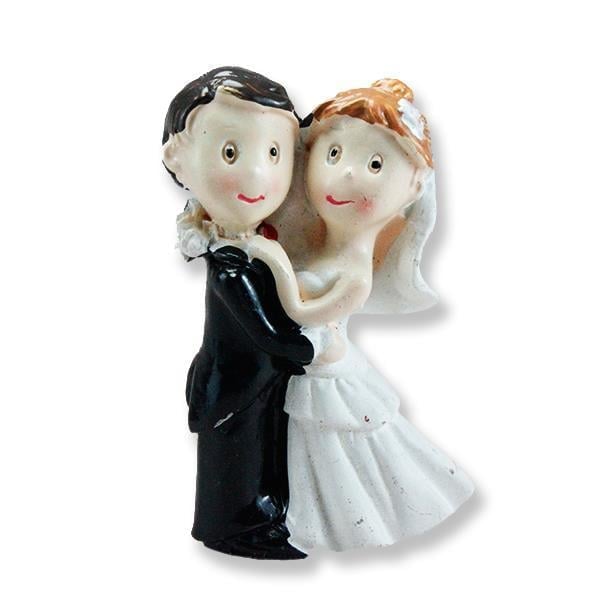 12 Adet Damadın Boynuna Sarılmış Gelin Biblo