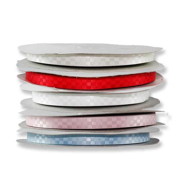 1cm x 50m Kare Desenli Kurdela