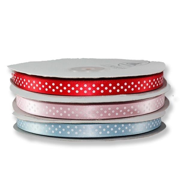 1cm X 50m Puanlı Saten Kurdela