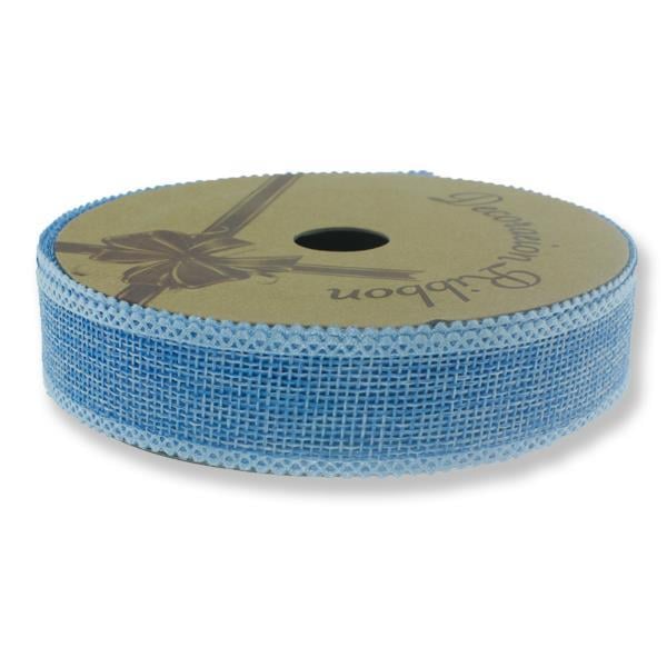 2.5cm x 10metre İki Kenarı Oyalı Keten Kurdela