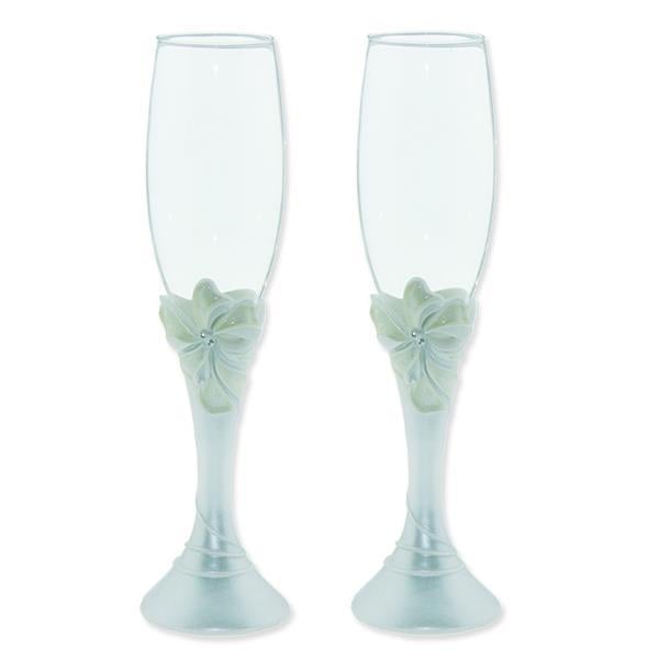 2 Adet Sedefli Cam Kadeh