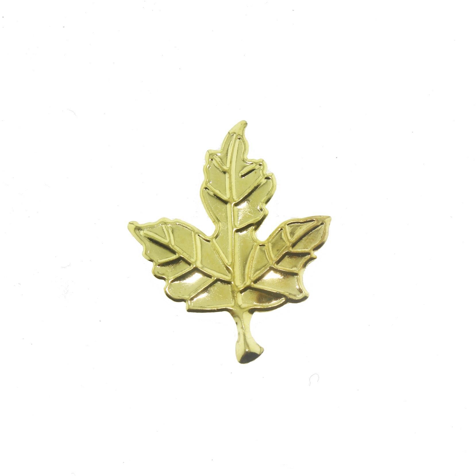 20 Adet 3,5x4,5cm Metal Çınar Yaprağı