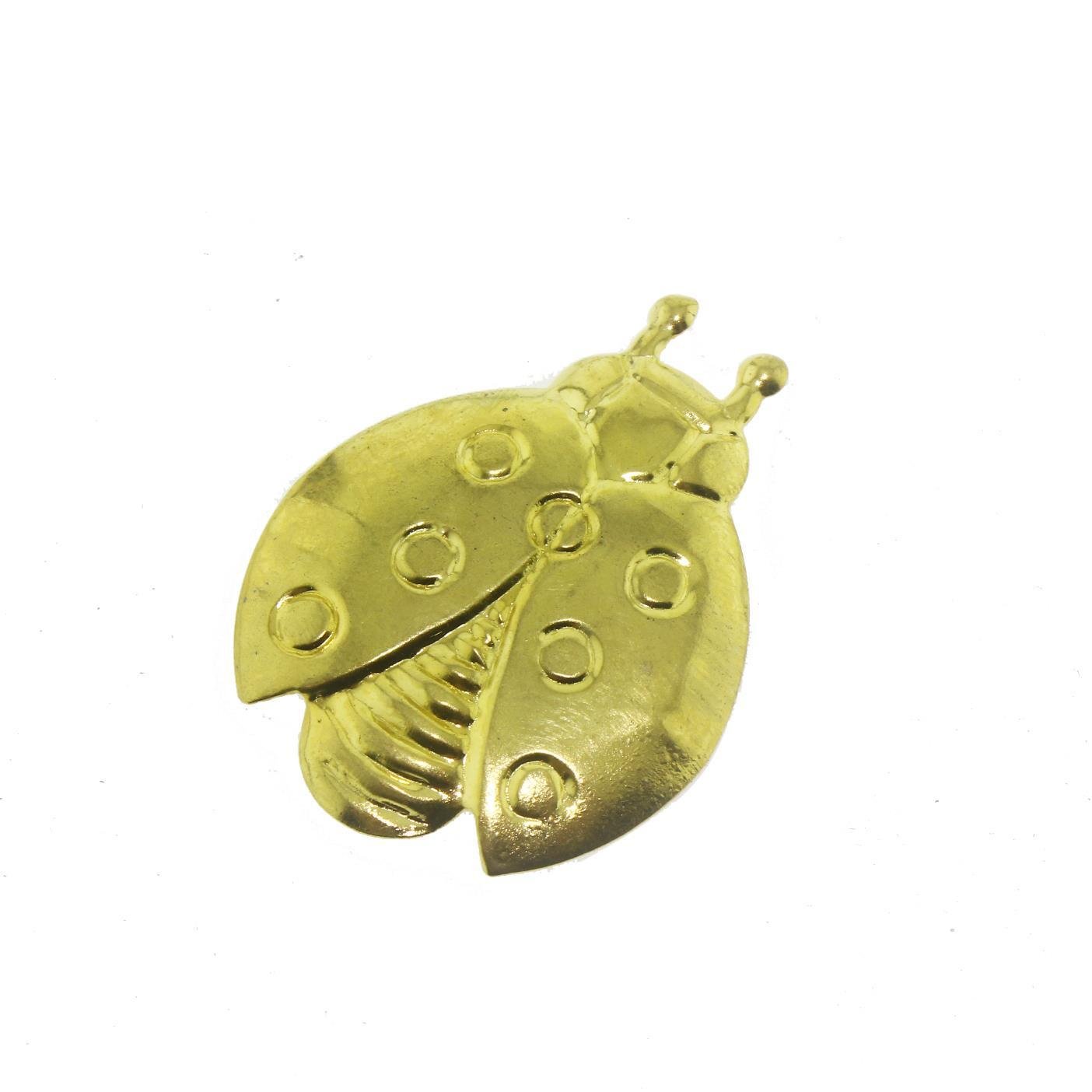 20 Adet 3x4cm Metal Uğur Böceği