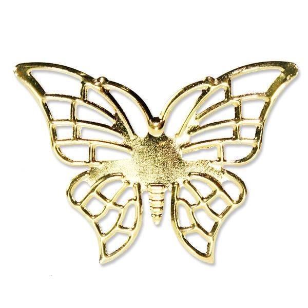 20 Adet Metal Küçük Kelebek