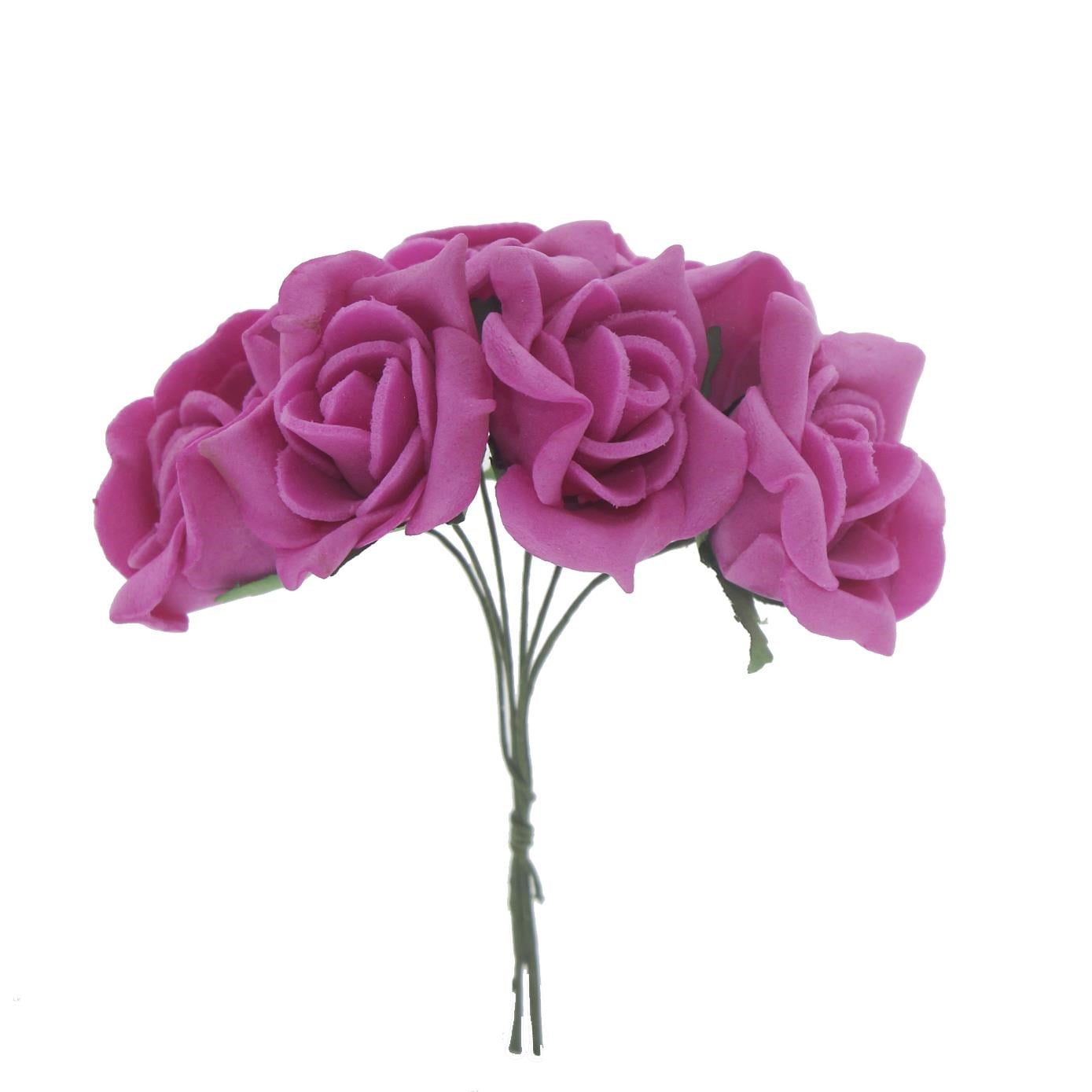 20 Demet (120 Adet) 3,5cm Lateks Gül Çiçek