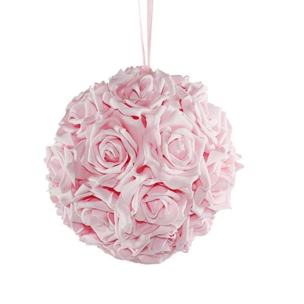 20cm Çapında Organizasyon Askılı Çiçek Topu Gül