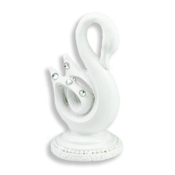 24 Adet Zarif Kuğu Biblo 3x6cm