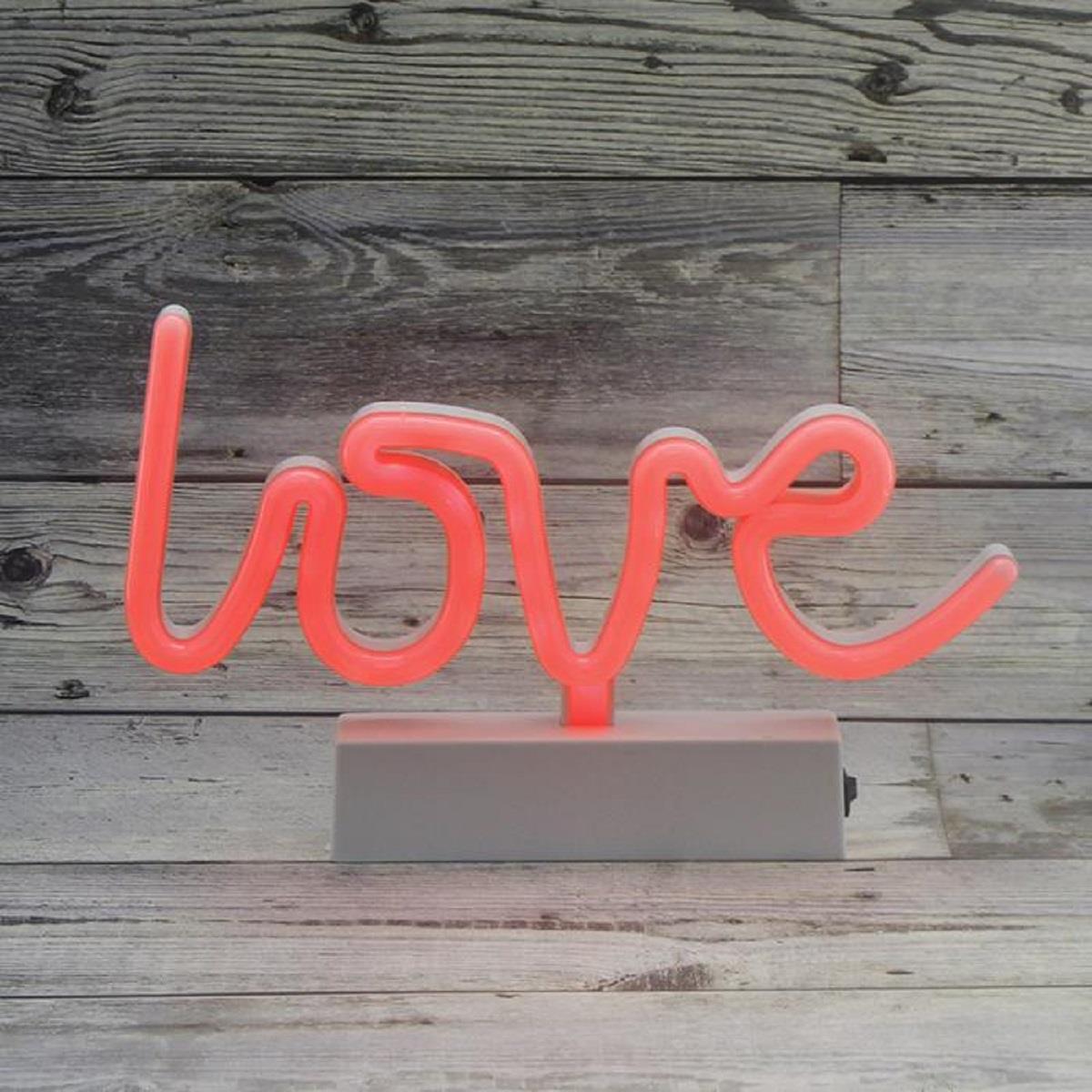 25cm Neon Led Love Yazısı Aydınlatma