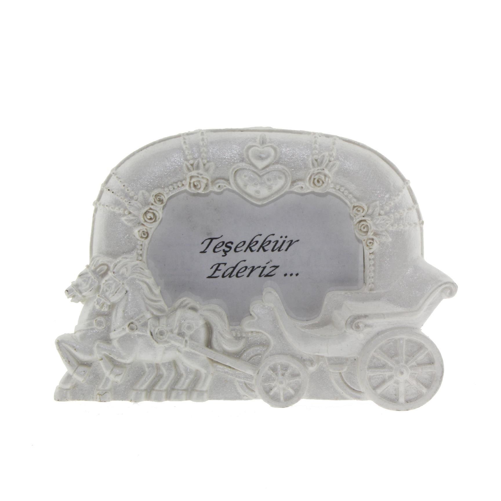 3 Adet 12x9cm At Arabası Fotoğraf Çerçevesi