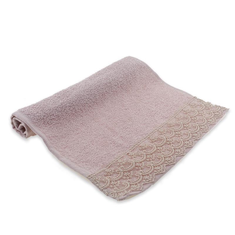 30x48cm Dantel Güpür İşlemeli Havlu %100 Pamuk