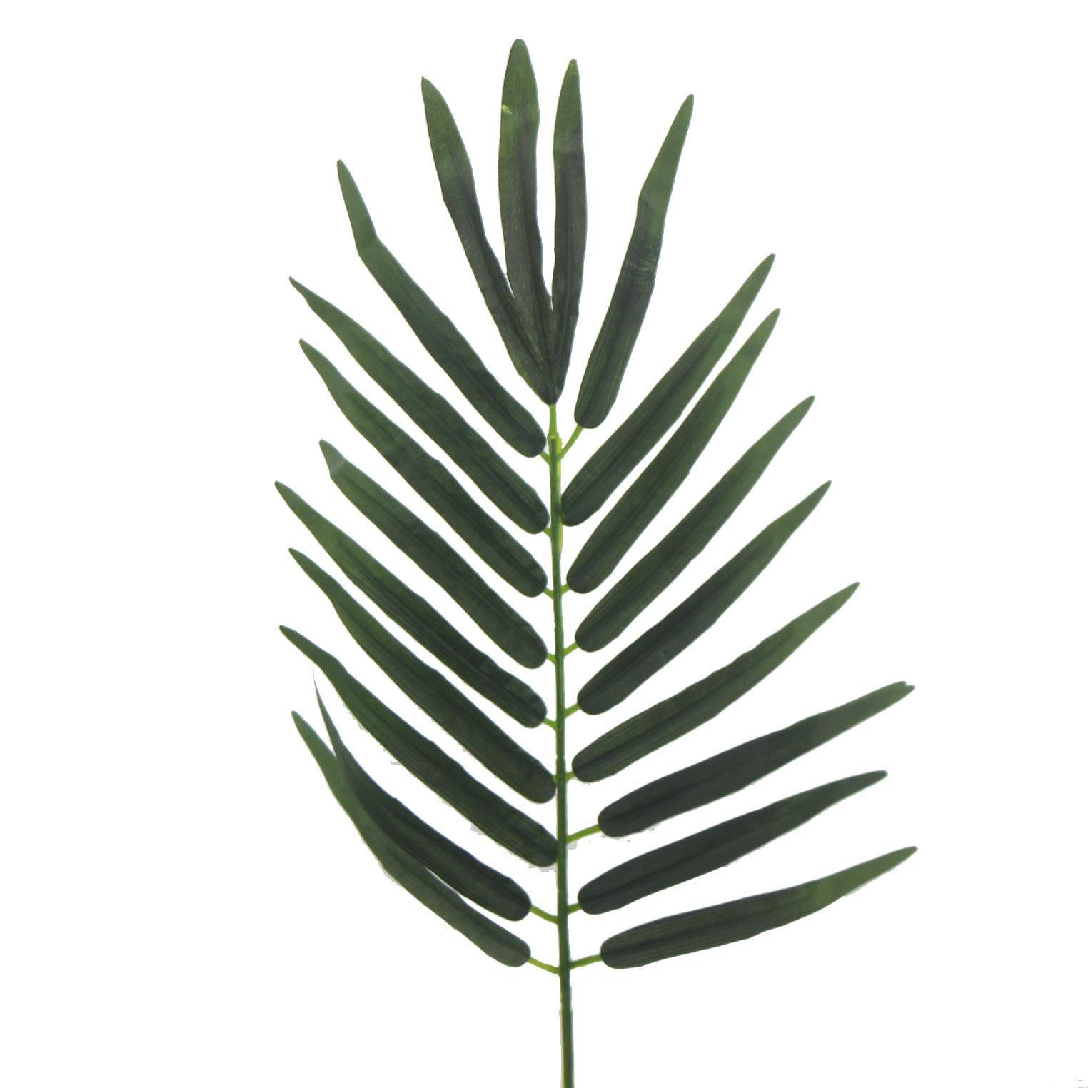 5 Adet Palmiye Ağacı Yaprağı 32x22cm Yapay