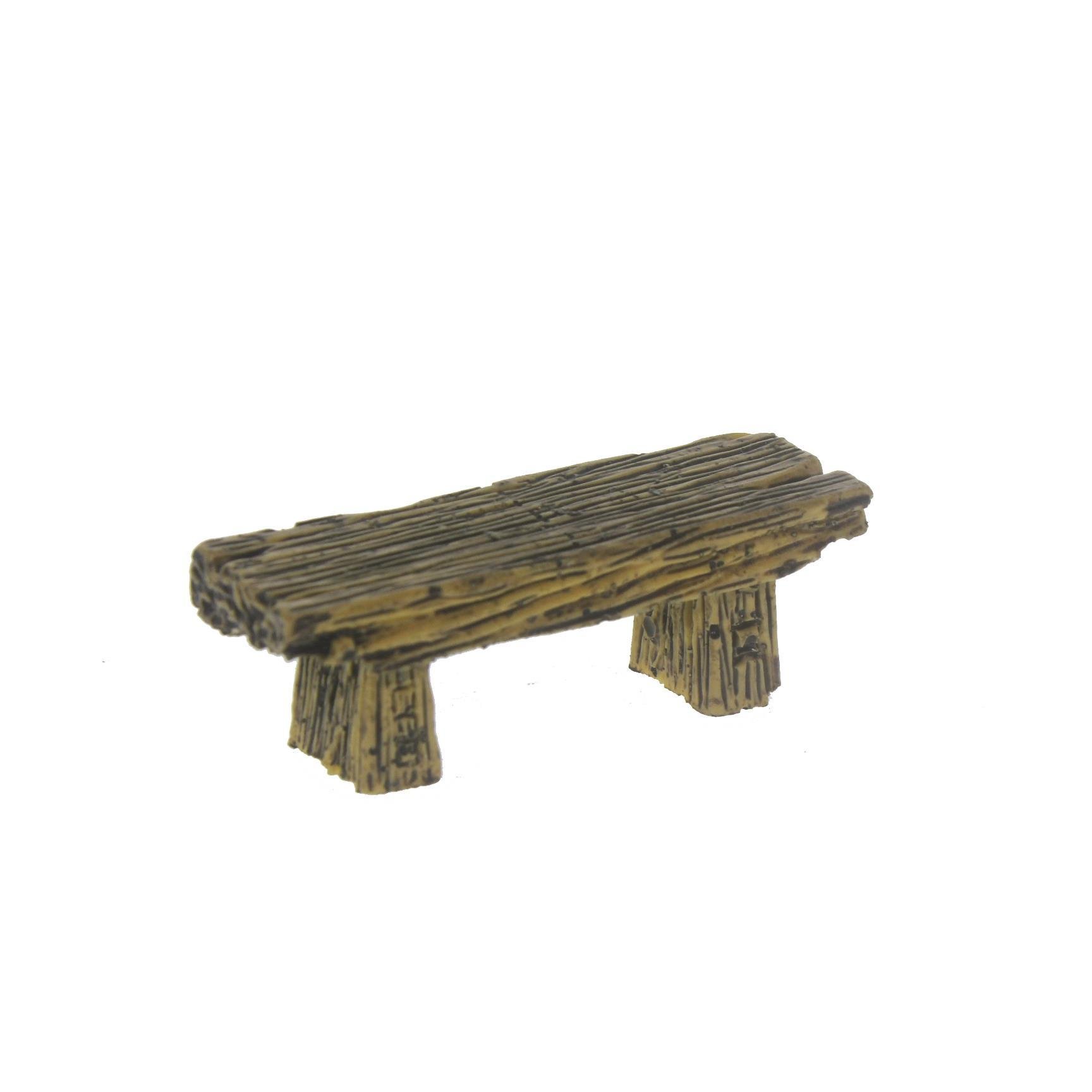 5x2cm Kütük Bank Oturma Sandalyesi Biblo Terrarium