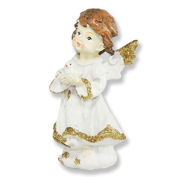 Elinde Kuş Olan Melek Biblo 1 Adet