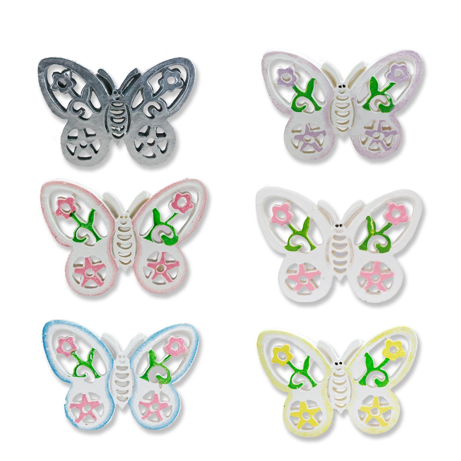 Kelebek Biblo Büyük 12 Adet