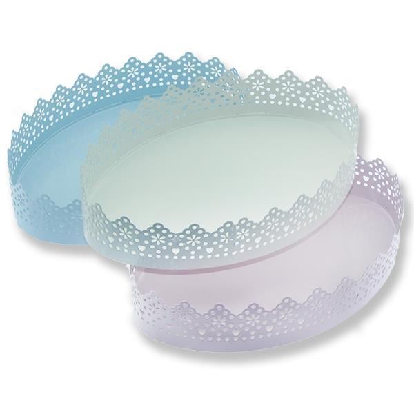 Oval Metal Tepsi 29x21cm