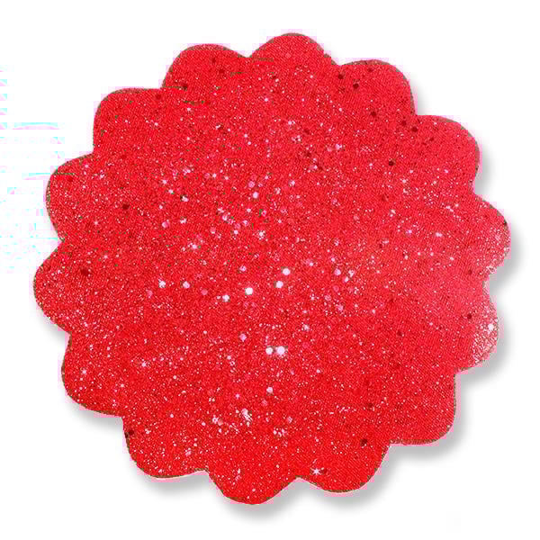 Parlak Pullu Organze Tül 22 Cm 50 Adet