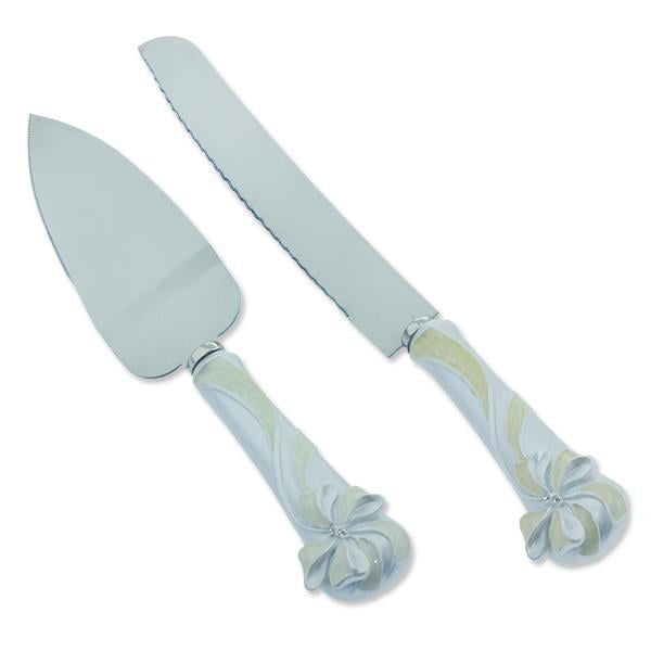 Sedefli Bıçak Ve Spatula Seti