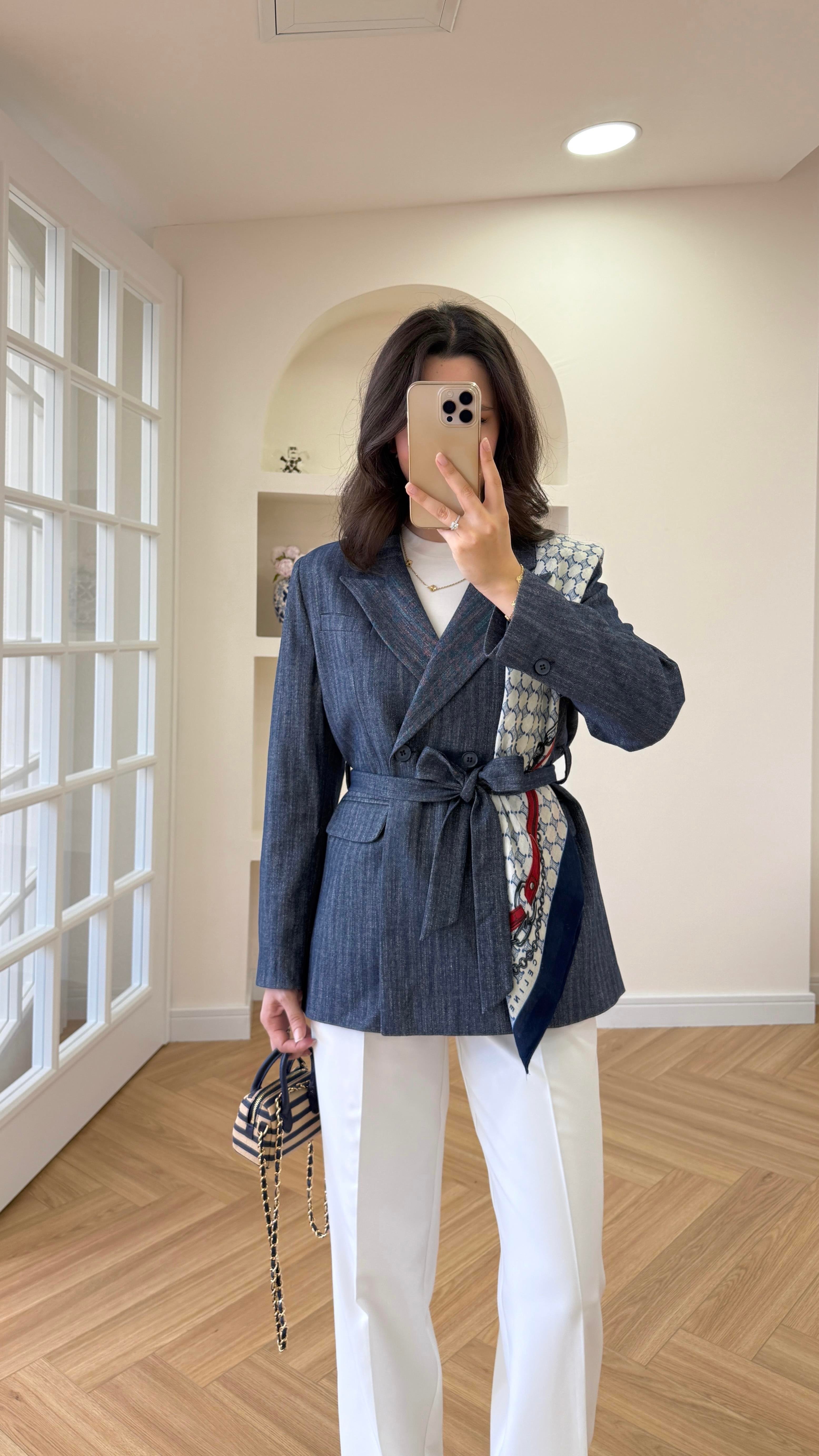 BARE PREMIUM BLAZER CEKET - İNDİGO