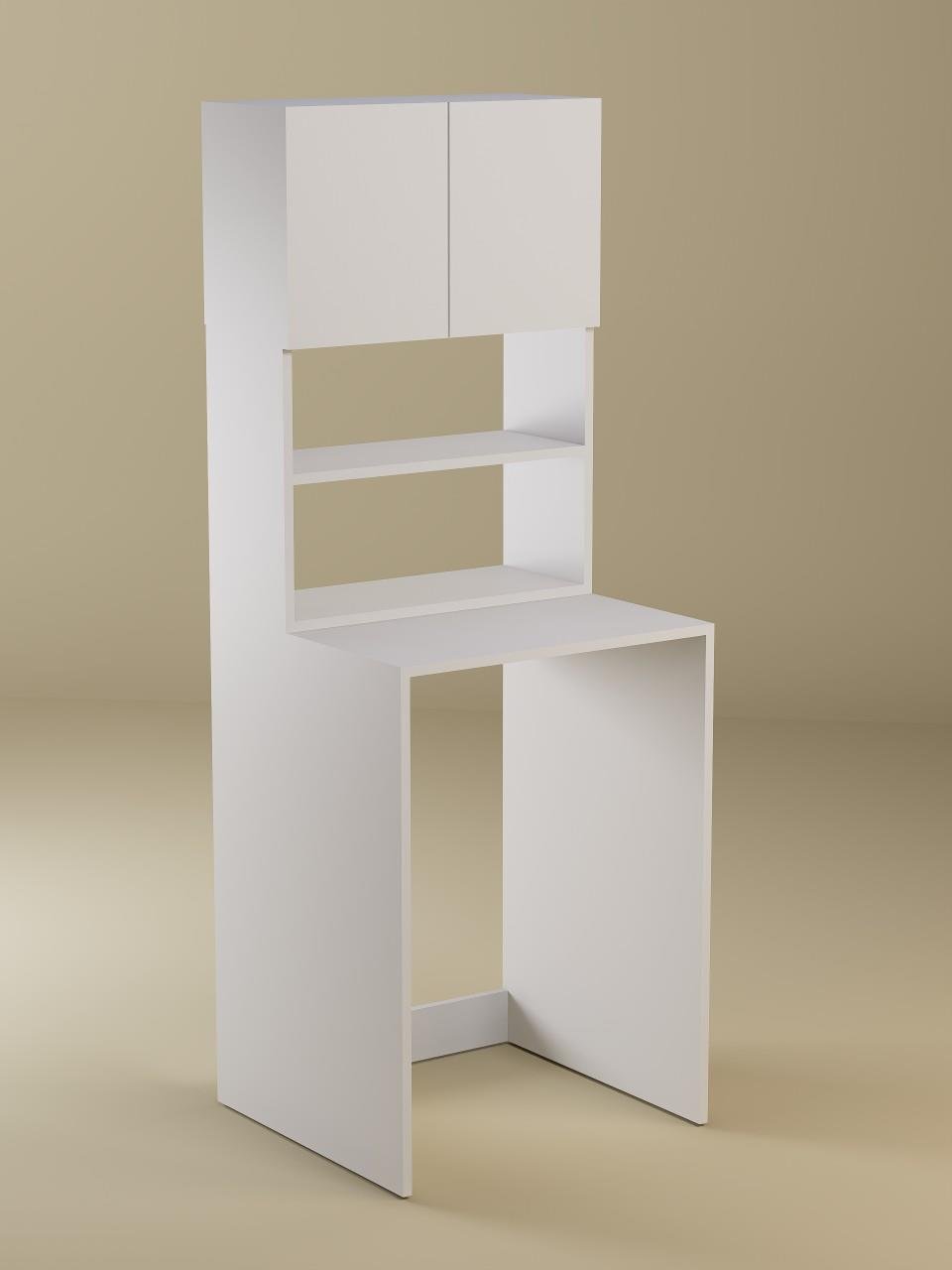 %100MDF Çamaşır ve Kurutma Makinesi Dolabı, 3 Raflı Kapaklı Çamaşır Makinesi Üstü Dolabı
