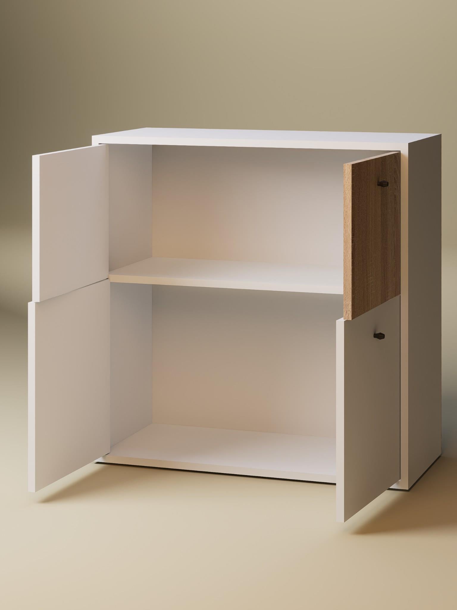 Detamob Çok Amaçlı Dolap, Raflı Ayakkabılık, Banyo Dolabı, Mutfak Dolabı, 1. Sınıf MDF