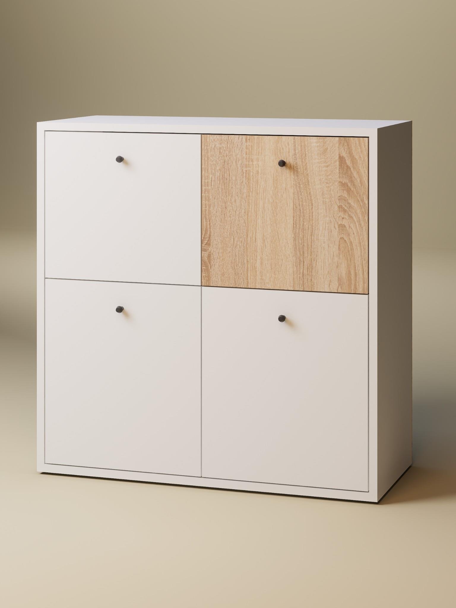 Detamob Çok Amaçlı Dolap, Raflı Ayakkabılık, Banyo Dolabı, Mutfak Dolabı, 1. Sınıf MDF
