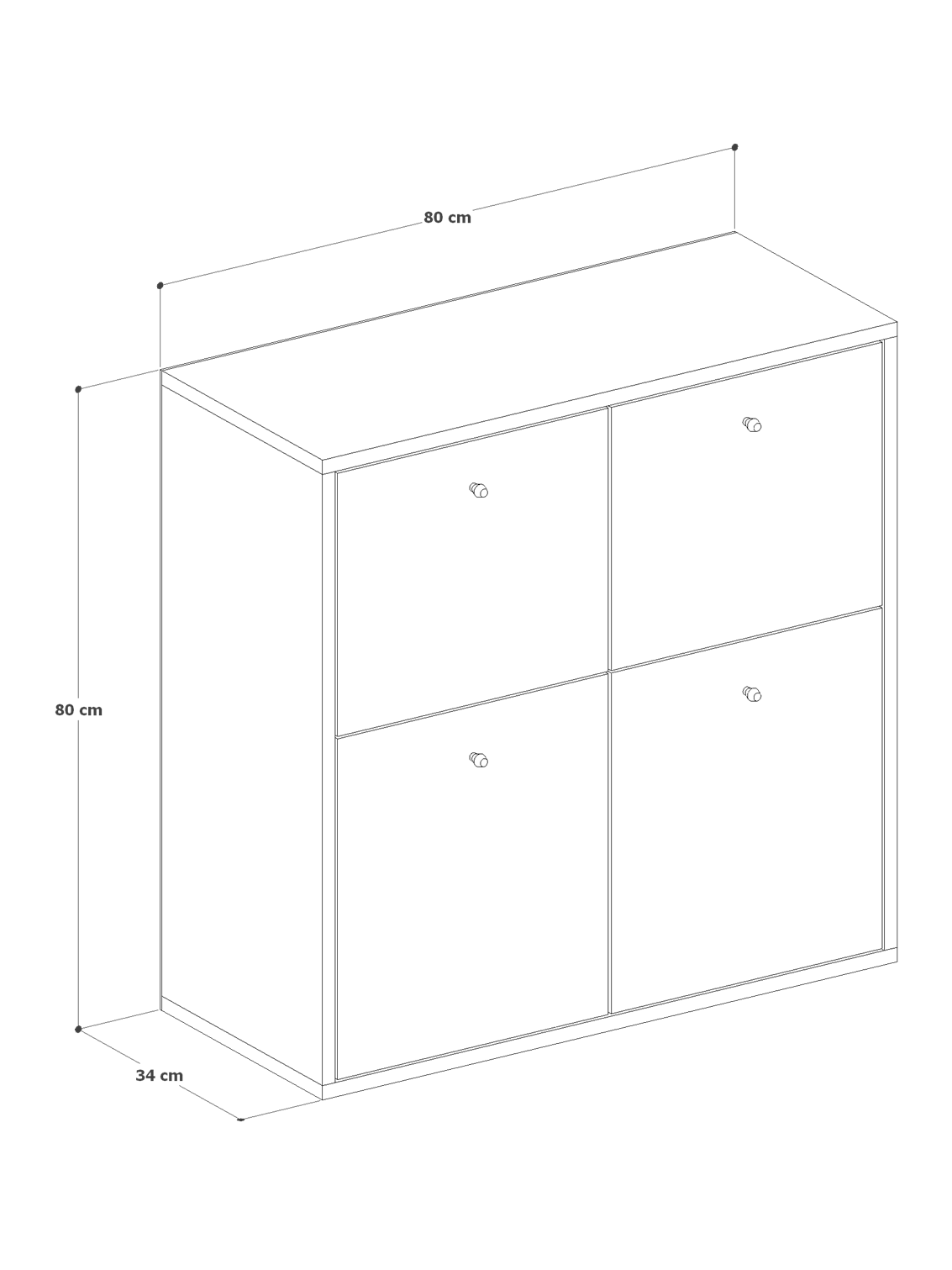 Detamob Çok Amaçlı Dolap, Raflı Ayakkabılık, Banyo Dolabı, Mutfak Dolabı, 1. Sınıf MDF