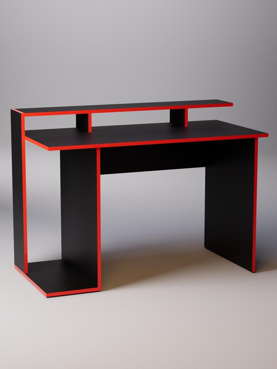 Siyah Oyuncu Masası, %100 MDF, Profesyonel Gaming Oyuncu Masası, 60x120cm