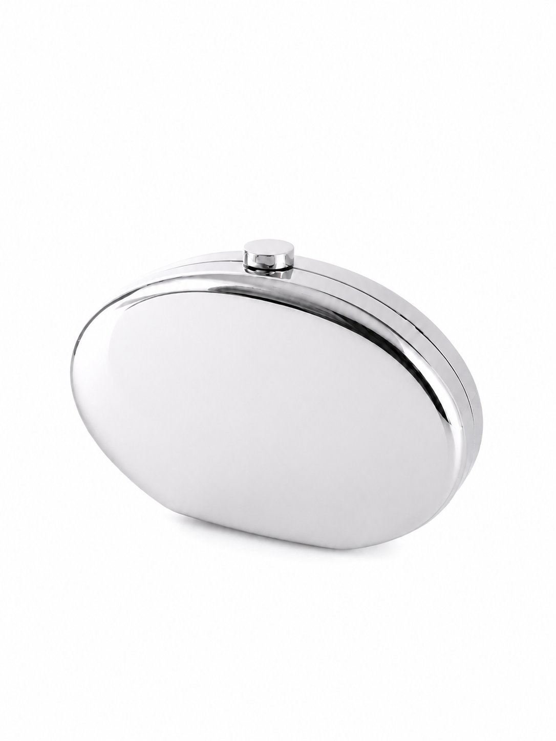 Leo Oval El Çantası Gümüş