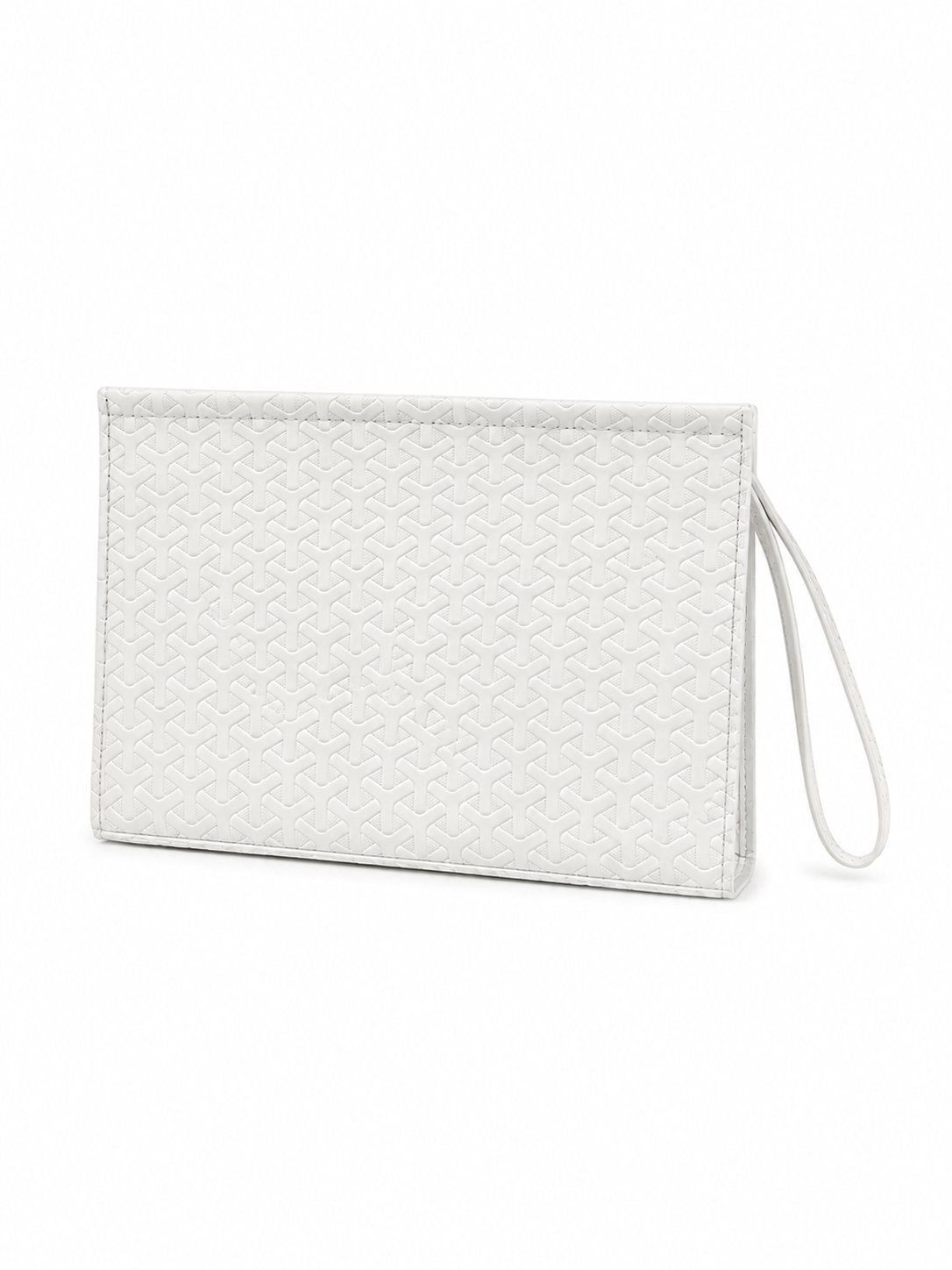 Monet Clutch Çanta Beyaz