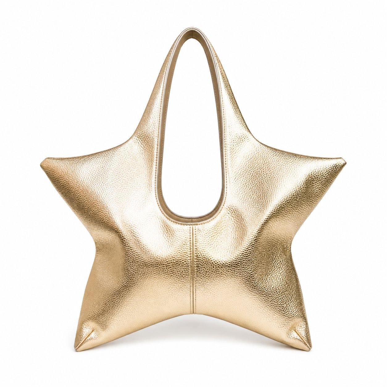 Star Yıldız Form Kadın Omuz Çantası – Gold