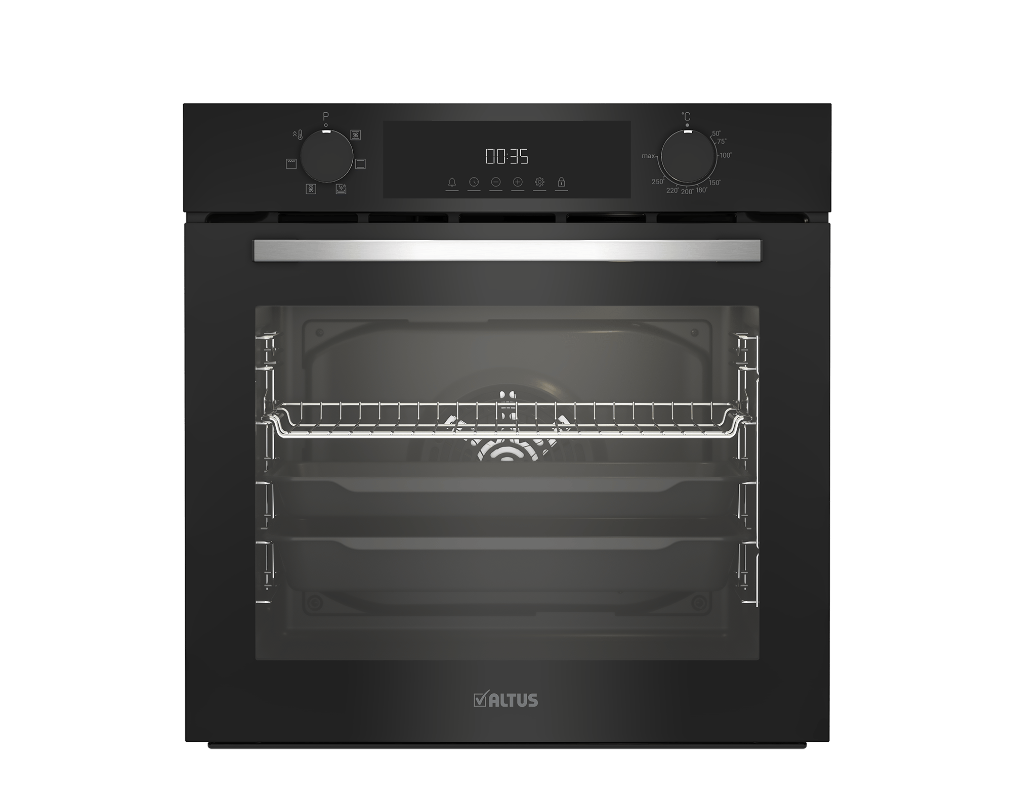 Altus 6 Fonksiyonlu Siyah Ankastre FırınALTUS ALA 322 B 6 Fonksiyonlu Siyah Ankastre FırınAnkastre FırınALTUSALA 322 BALTUS