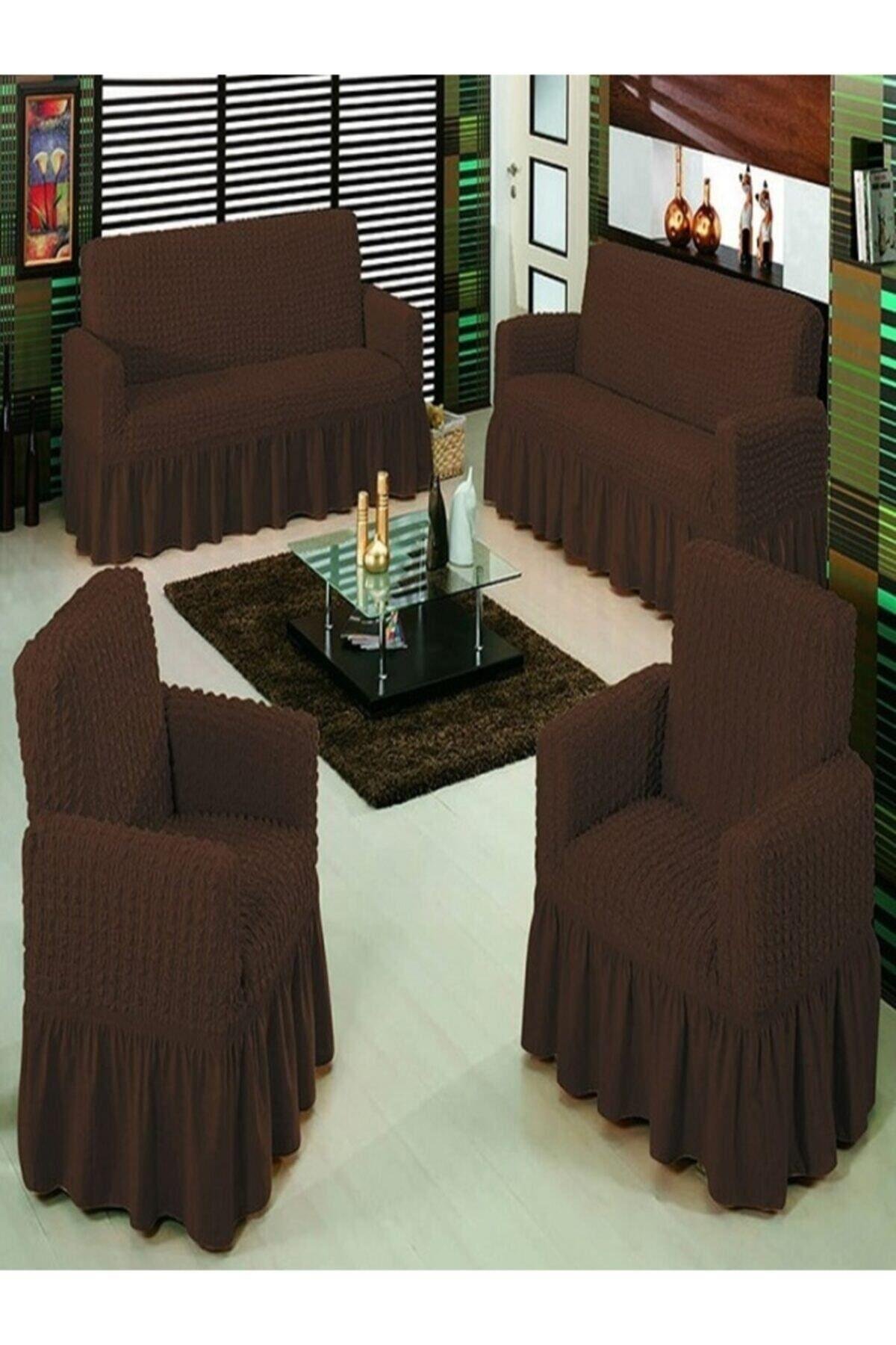 Bürümcük Koltuk Kanepe Çekyat Örtüsü Kılıfı 3 3 1 1