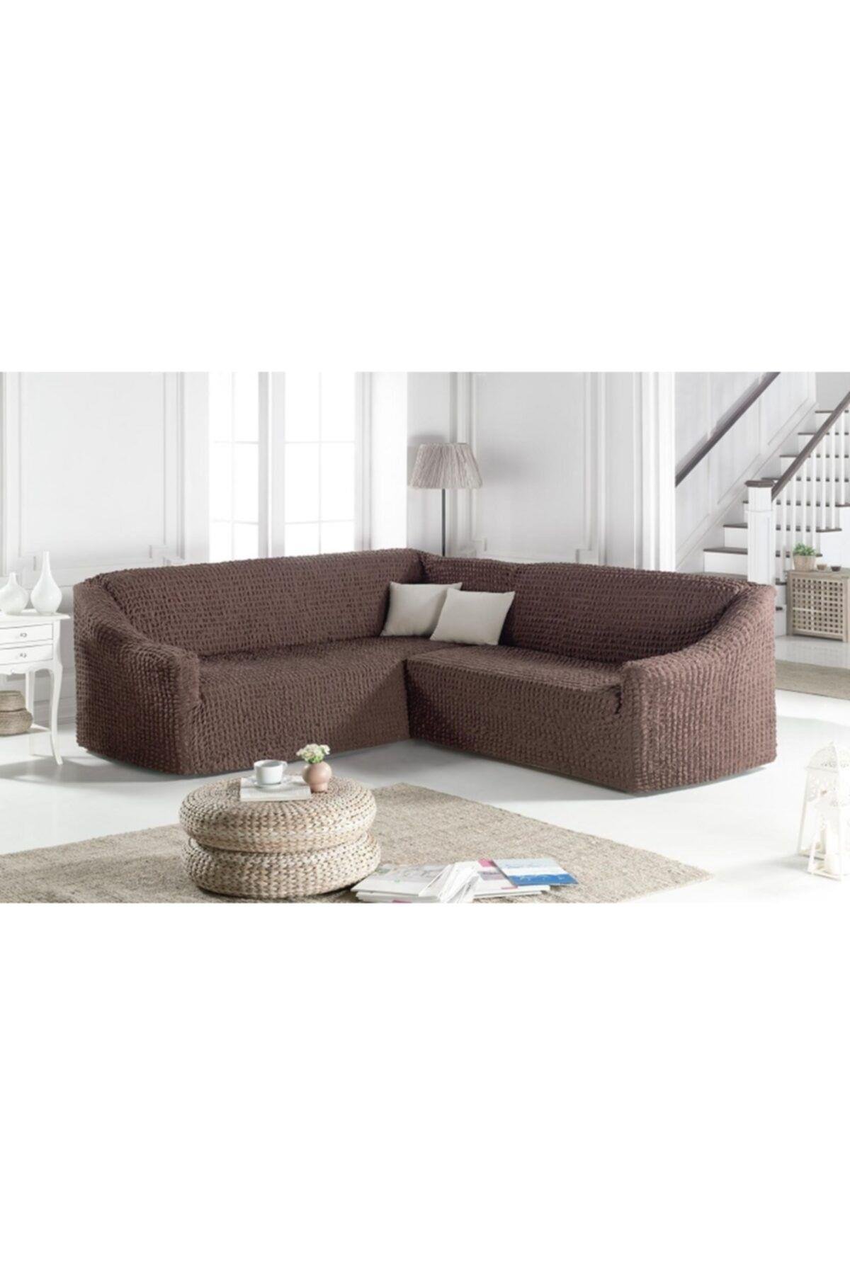 Bürümcük L Köşe Koltuk Örtüsü, Eteksiz,boydan Bürümcük,lastıkli, Standart 1 Adet